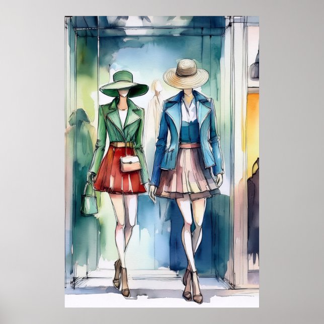 Poster de Mannequim (Frente)