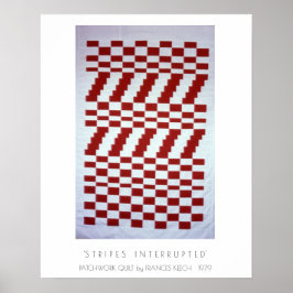 poster de manta de retalhos de estilo contemporâne