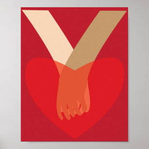 Poster De mãos dadas