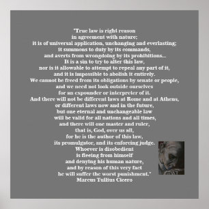 POSTER de Marcus Tullius Cicero