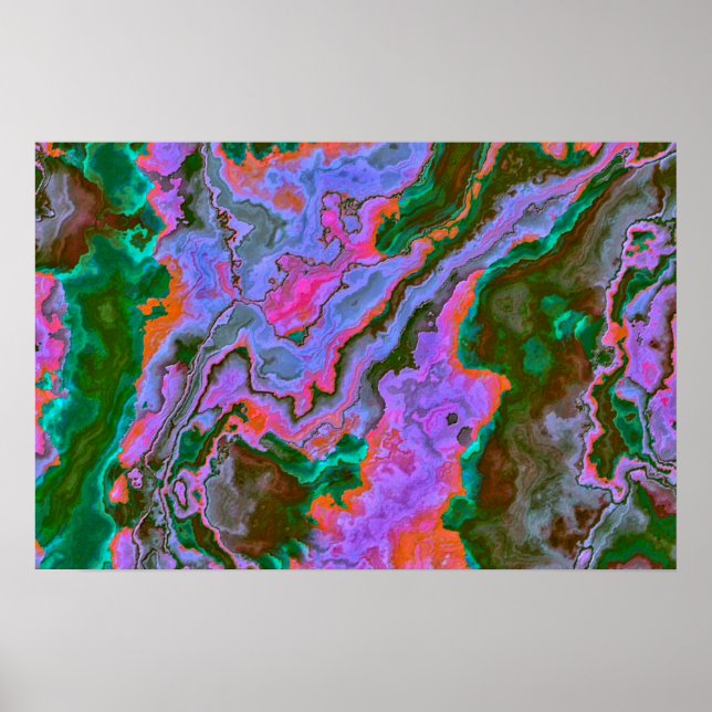 Poster de mármore azedo (Frente)