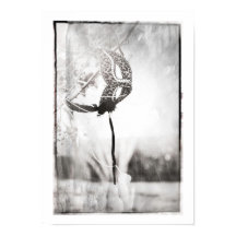 poster de máscara de impressão leopardo