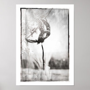 poster de máscara de impressão leopardo