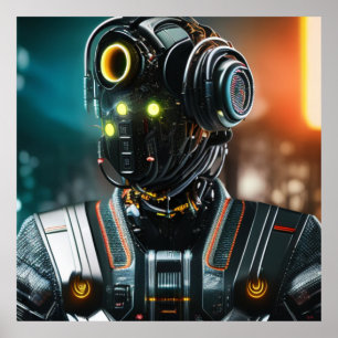 Poster de matriz de valor Robot 3