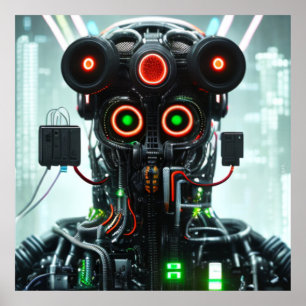 Poster de matriz de valor Robot 5