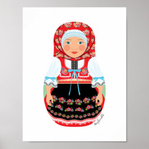 Poster de Matryoshka Tcheco