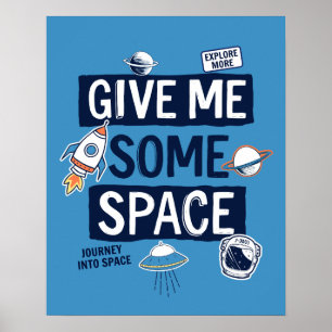Poster Dê-me algum espaço