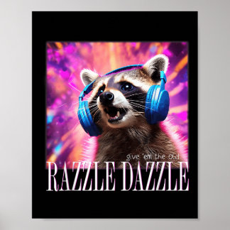 Poster Dê-me as velhas Razzles Dazzles Retro Y2k 90s Meme