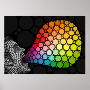Poster Dê-me cores