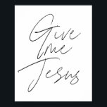 Poster Dê-me Jesus Script<br><div class="desc">Dê-me Jesus Script</div>