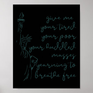 Poster Dê-Me Sua Pobre Cabeça Atirada Da Estátua Do Mes