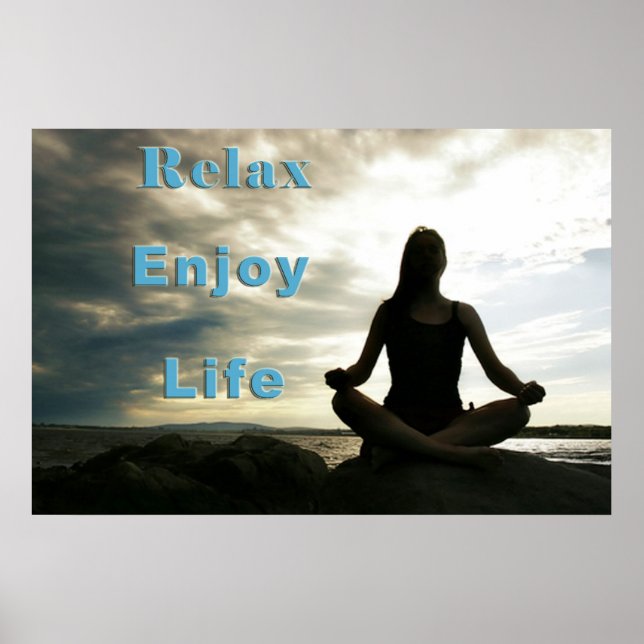 Poster de Meditação (Frente)