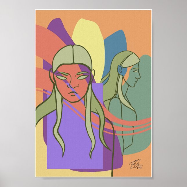 Poster de mente aberta (Frente)