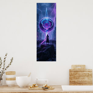 Poster de Metamorfosis Sci-Fi - Guerreiro Fúturo