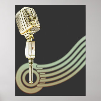 Poster de microfagia Vintage Style