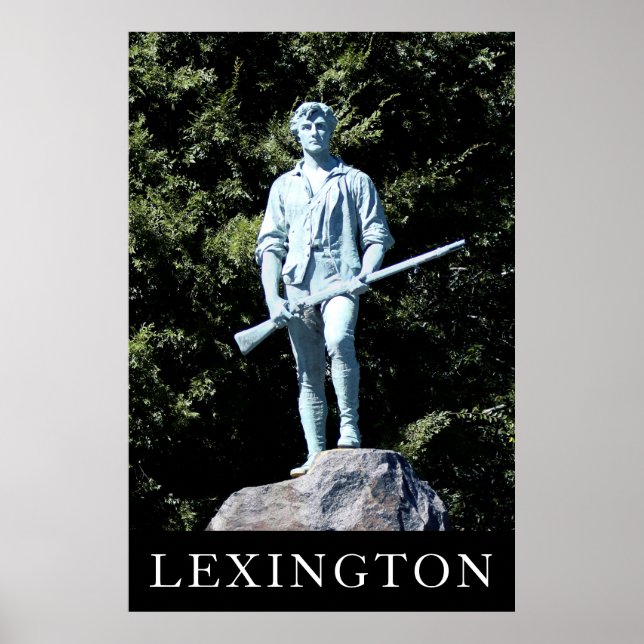 Poster de Minuteman Lexington (Frente)