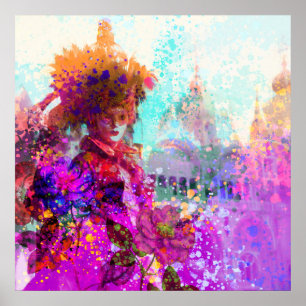 Poster de miragem veneziana