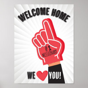 Poster de Missionário Devolvido para Casa de Boas-