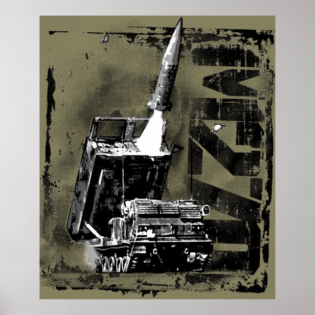 Poster de Modelo WT de papel posterpaper M270 MLRS (Frente)