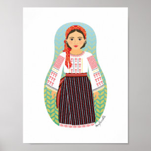 Poster de Moldovan Matryoshka