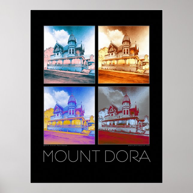 Poster de Monte Dora Fine Art - Solarizado (Frente)