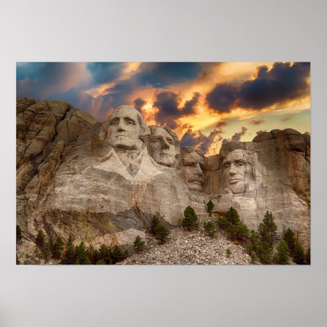 Poster de Monte Rushmore (Frente)