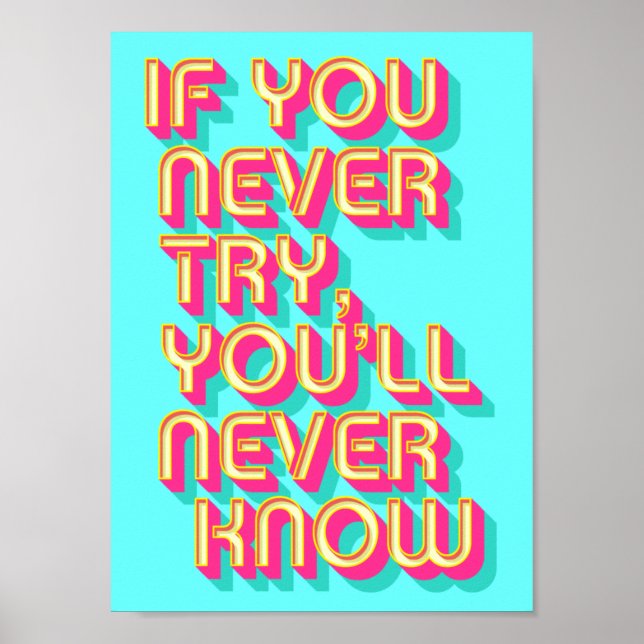 Poster de Motivação (Frente)