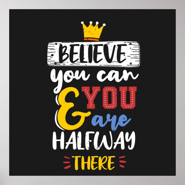 Poster de Motivação (Frente)