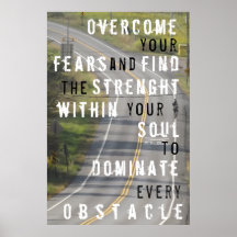Poster de Motivação Bicicleta