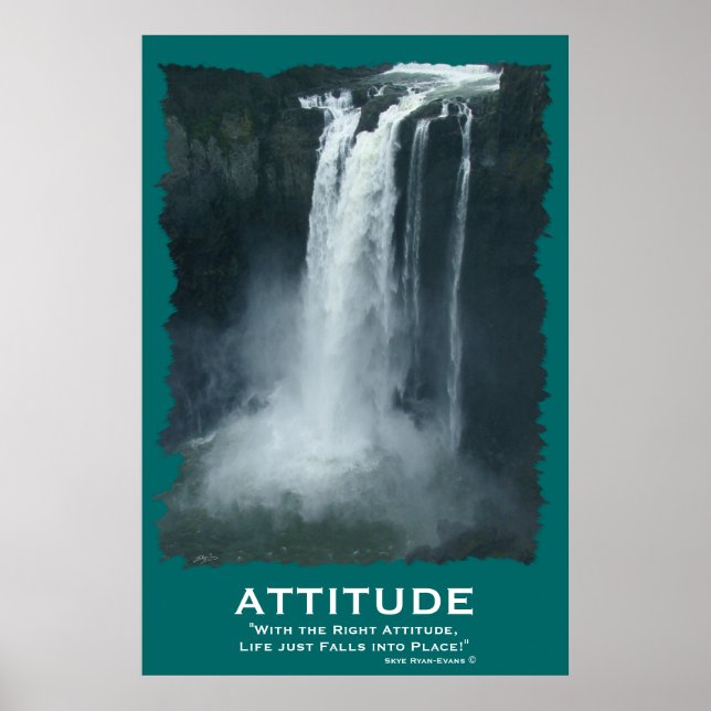 Poster de Motivação da Caipira Snoqualmie (Frente)