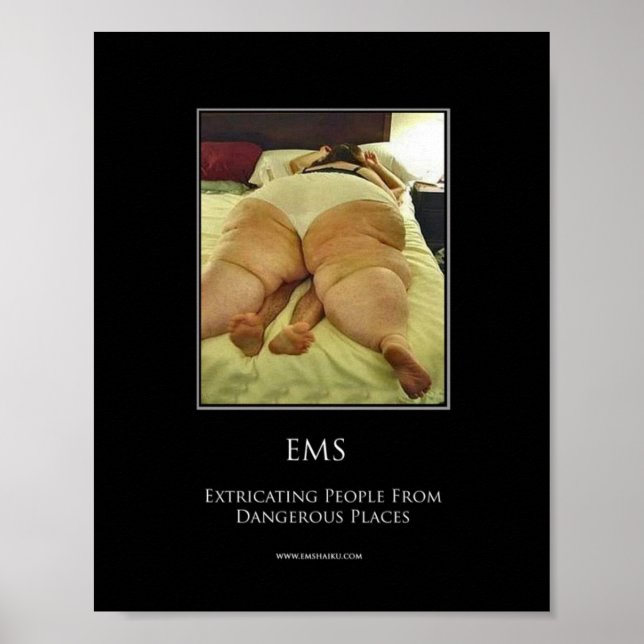 Poster de Motivação de Posições Perigosas (Frente)