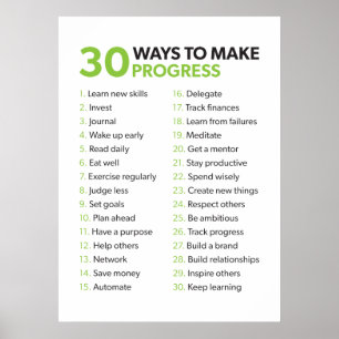 Poster de Motivação de Trabalho