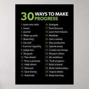 Poster de Motivação de Trabalho