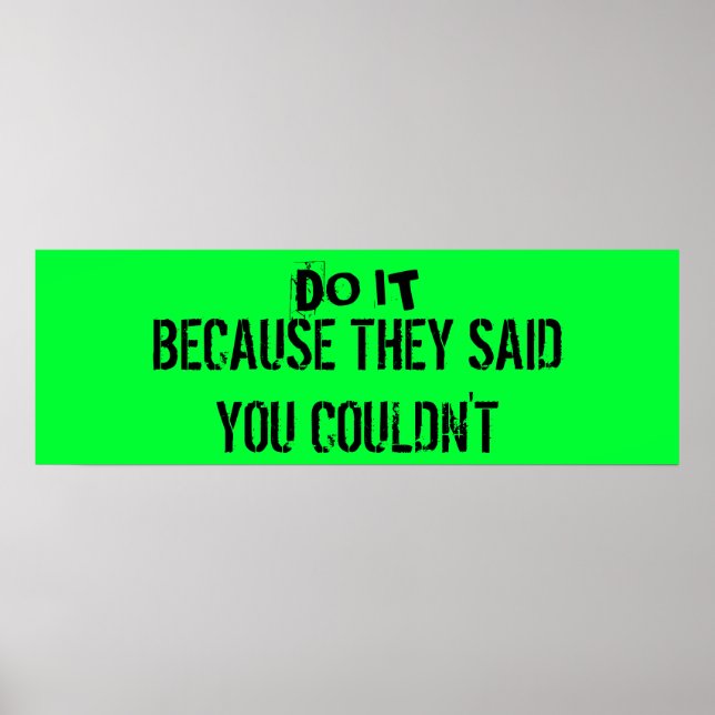 Poster de Motivação de Workout (Frente)