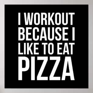 Poster de Motivação do Workout