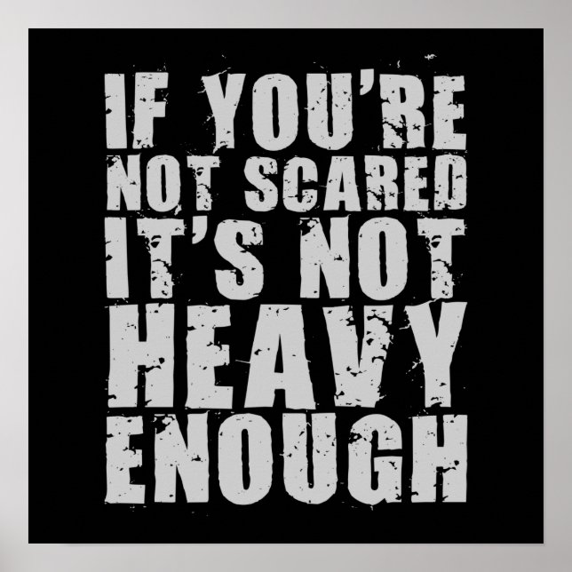 Poster de Motivação do Workout (Frente)