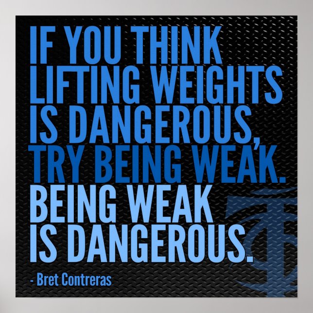 Poster de Motivação do Workout (Frente)