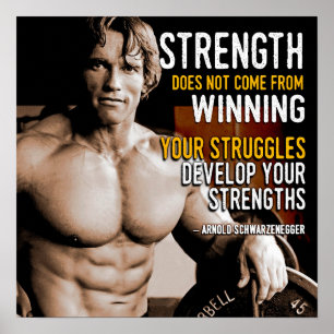 Poster de Motivação do Workout