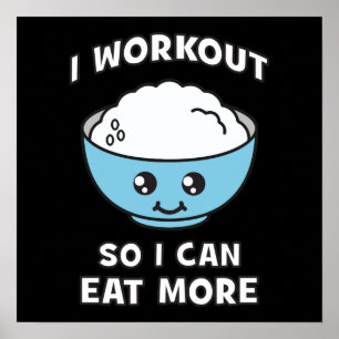 Poster de Motivação do Workout