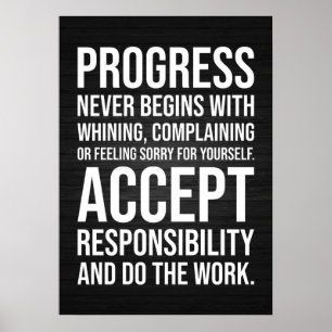 Poster de Motivação do Workout