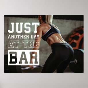 Poster de Motivação do Workout