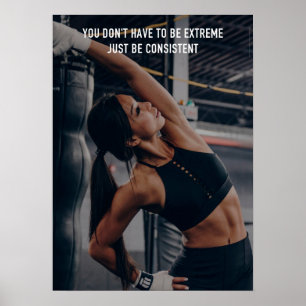 Poster de Motivação do Workout
