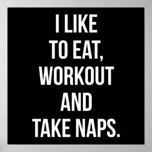 Poster de Motivação do Workout