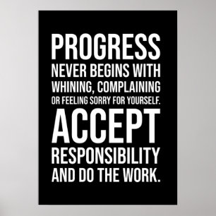 Poster de Motivação do Workout