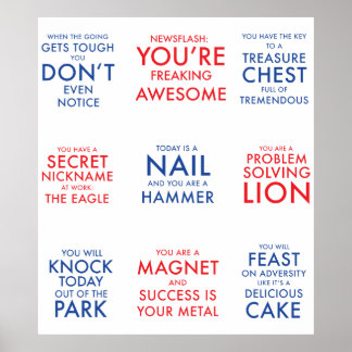 Poster de motivação para inspirar a disponibilidad