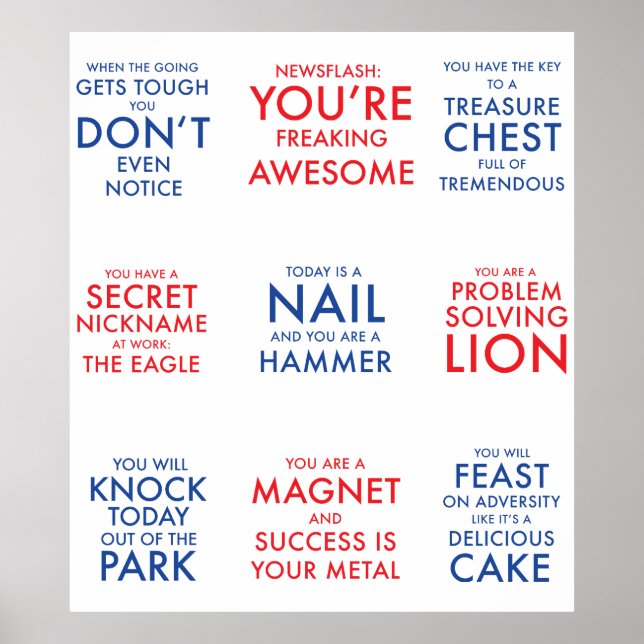 Poster de motivação para inspirar a disponibilidad (Frente)