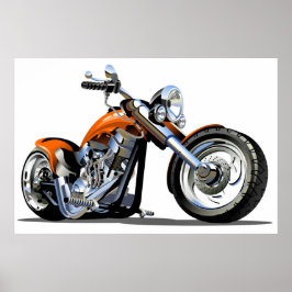 Poster de motocicleta gigante
