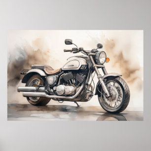Poster de motociclos