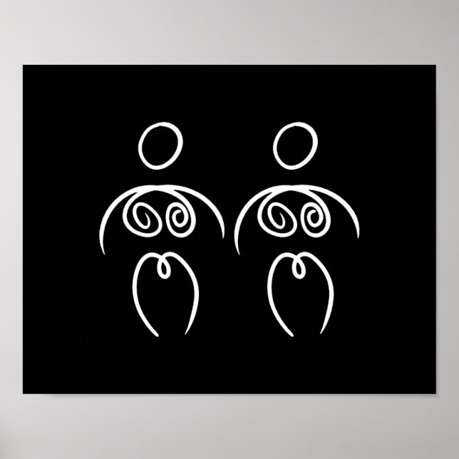 Poster de Mulher e Mulher das Barelinas (Frente)