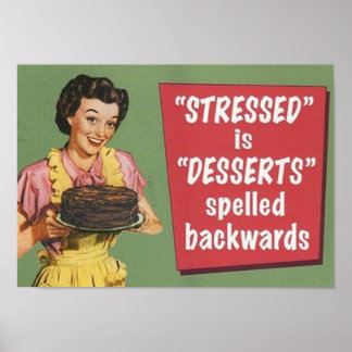 poster de mulheres engraçadas do estilo 60